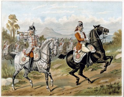 The 17th Light Dragoons (New Lancers), i Amerika 1775 - i "" Harper