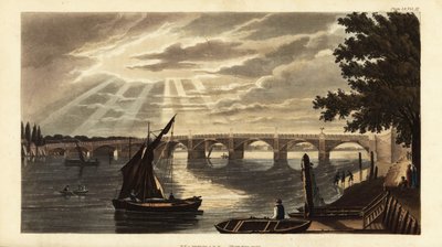 Vauxhall Bridge ved Themsen av British School