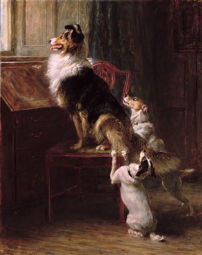 Et reservert sete, 1901 av Briton Riviere