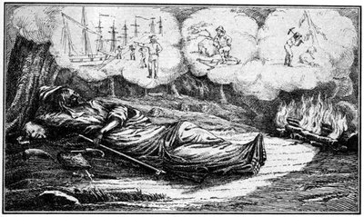 Drømmen om en prospekterende gruvearbeider, 1800-tallet 1937. av Britton and Rey