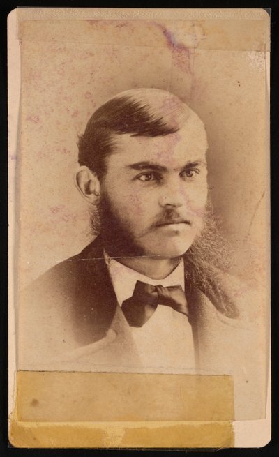 Portrett av Moses McCure Strong 1810-1894, 1876. av Broich and Kremer