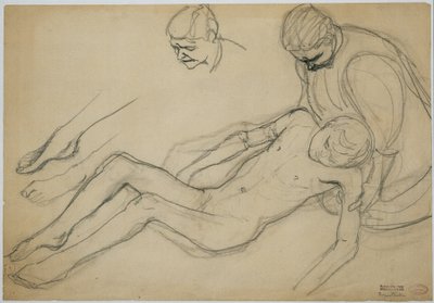 Werden und Vergehen (Entwurfsskizze) von Broncia Koller-Pinell