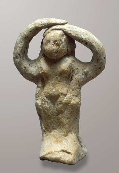 Figur av en sørgende, fra Azor, Israel (leire) av Bronze Age
