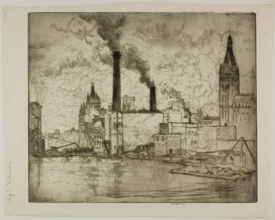 Der Große E von Bror Julius Olsson Nordfeldt