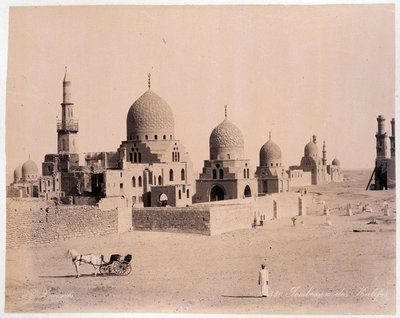 Egypt: graven til kalivene - fotografi av Zangali-brødrene, sent på 1800-tallet av Brothers Zangaki