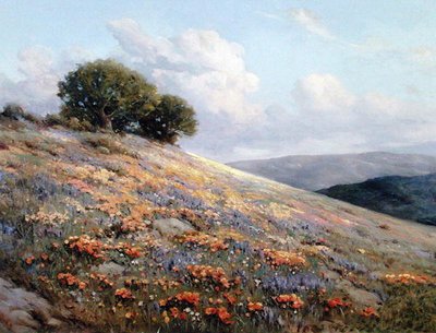 Sommerblomstring av Bruce Crane