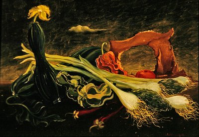 Stilleben (olje på lerret) av Bruce Hollingsworth