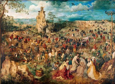 Kristus som bærer korset, 1564 av Bruegel