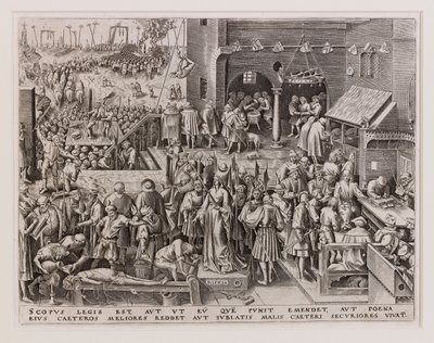 Rettferdighet, 1559. av Bruegel