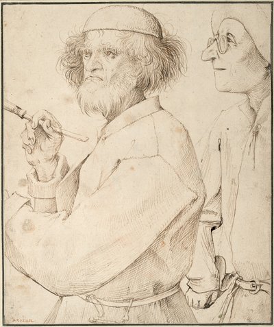 Maleren og kjøperen, ca. 1565 av Bruegel