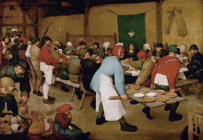 Bondebryllupet, ca 1568 av Bruegel