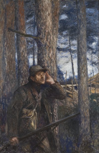 En krypskytter, 1894 av Bruno Andreas Liljefors