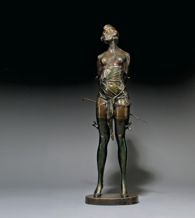 The Riding Crop, ca. 1925 (bronse) (se også 940323) av Bruno Zach