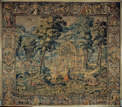 Vertumnus og Pomona av Brussels Manufactory