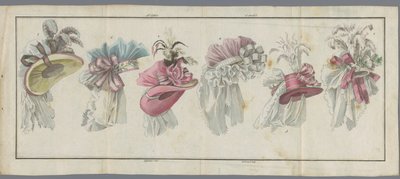 Magazine of New French and English Fashions, 20. juli 1787, 25. notatbok, 2. år av Buisson
