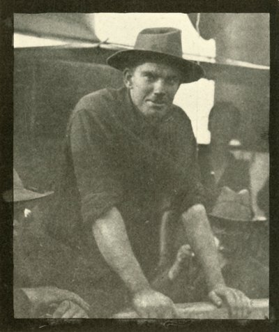 Siste fotografi av sersjant Hamilton Fish, tatt i live, fredag 10. juni 1898, 1899. av Burr McIntosh