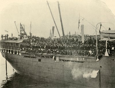 Matteawan Docking, ettermiddag 9. juni, spansk-amerikansk krig, 1898, 1899. av Burr McIntosh
