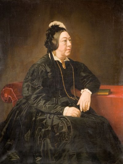 Portrett av fru Amelia Elizabeth Tranter, 1877. av Butler E Tranter