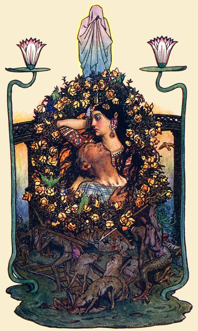 "Hagen ved broen" av Byam Shaw