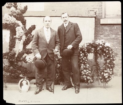 Harry Lauder, ca. 1905 (sølv gelatintrykk) av Byron Company