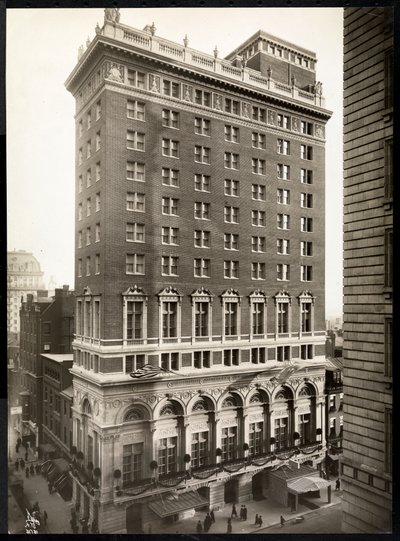 The Ritz-Carlton Hotel, Philadelphia, 1913 (sølv gelatintrykk) av Byron Company