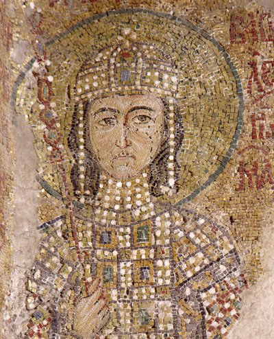 Alexios Komnenos i Hagia Sophia (mosaikk) av Byzantine
