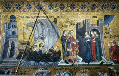 Bysantinsk arkitektur: livet til Saint Isidore of Chios av Byzantine