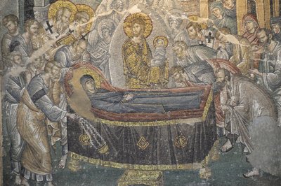Fresco Saint Saviour i Chora kirke (Kariye Camii), Istanbul, Tyrkia av Byzantine
