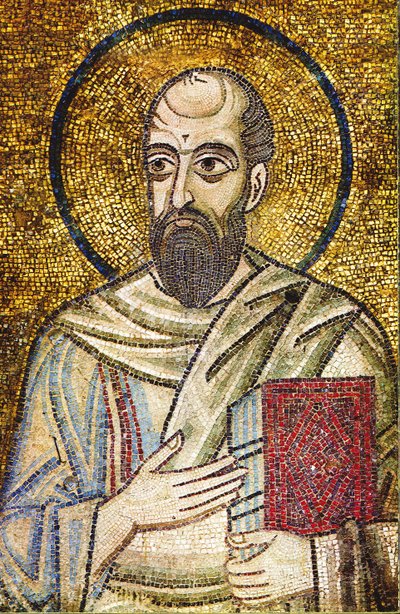 Apostelen Paulus detalj av Byzantine Byzantine