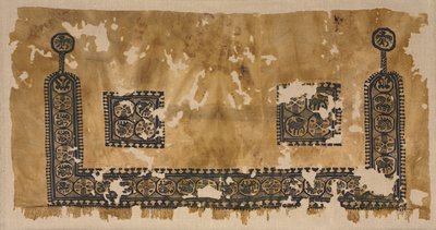 Nedre del av en tunika, 400-tallet av Byzantine PeriodEgyptian