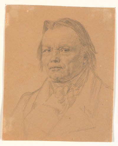 Portrett av regimentsveterinær J.C. venn av C.A. Jensen