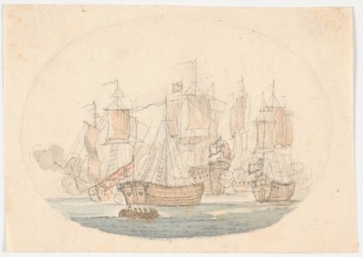 Slaget om havet av C.A. Lorentzen