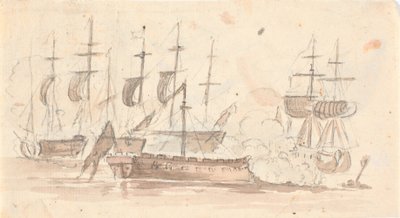 Slaget om havet av C.A. Lorentzen