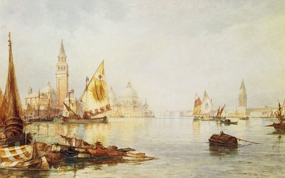 Utsikt over Venezia av C.B. Hardy
