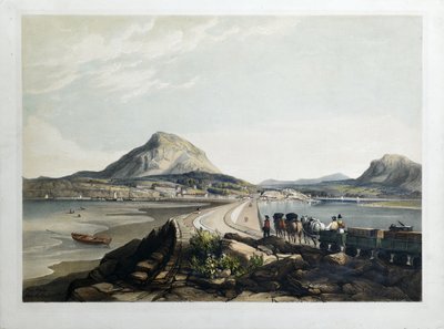 Port Madoc fra vollen av C.F.W. C.F.W.