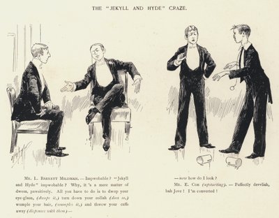 "Jekyll and Hyde"-mani (litho) av C.J. Taylor