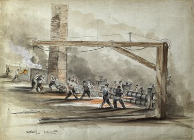 Dowlais valseverk av C.W. Campion
