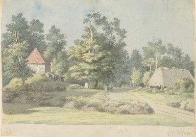 Et teglverk på Møn av Christoffer Wilhelm Eckersberg