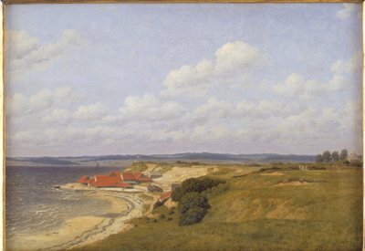 Renbjærg Teglverk ved Flensburg Fjord av Christoffer Wilhelm Eckersberg