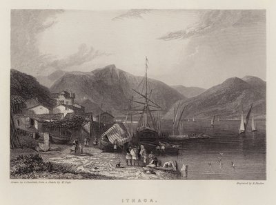 Ithaca (farge litho) av C. (after) Stanfield