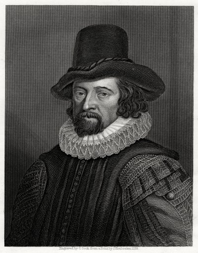 Francis Bacon, Viscount St Albans, engelsk filosof, vitenskapsmann og statsmann, 1800-tallet av C. Cook