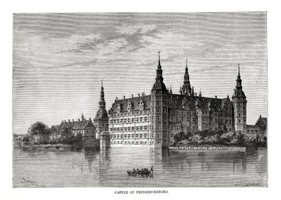Frederiksborg slott, København, Danmark, 1879 av C. Laplante