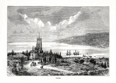 Jalta, Sør-Ukraina, 1879. av C. Laplante