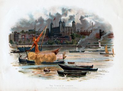 Tower of London, England, 1895 av C. Wilkinson