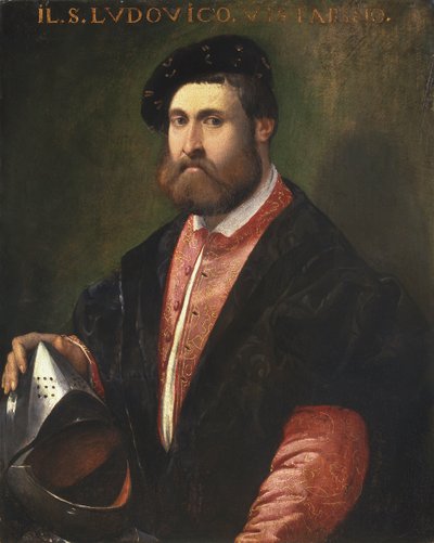 Portrett av kaptein Ludovico Vistarini av Callisto Piazza