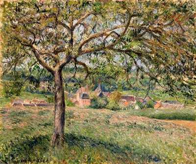 Epletre i Eragny, 1884 av Camille Jacob Pissarro