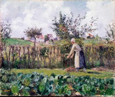 I hagen av Camille Jacob Pissarro