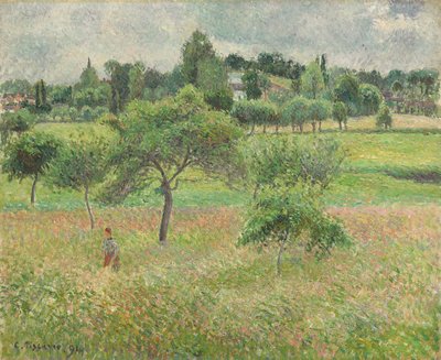 Epletrær i Eragny, 1894 av Camille Jacob Pissarro