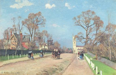 Veien til Sydenham av Camille Jacob Pissarro