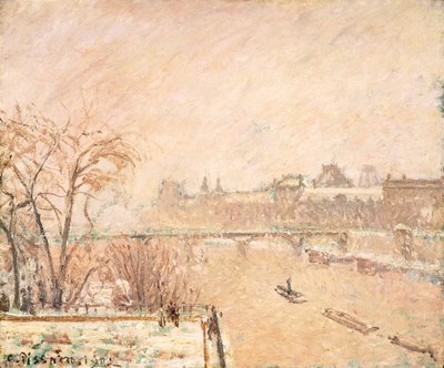Seinen fra Pont-Neuf av Camille Jacob Pissarro